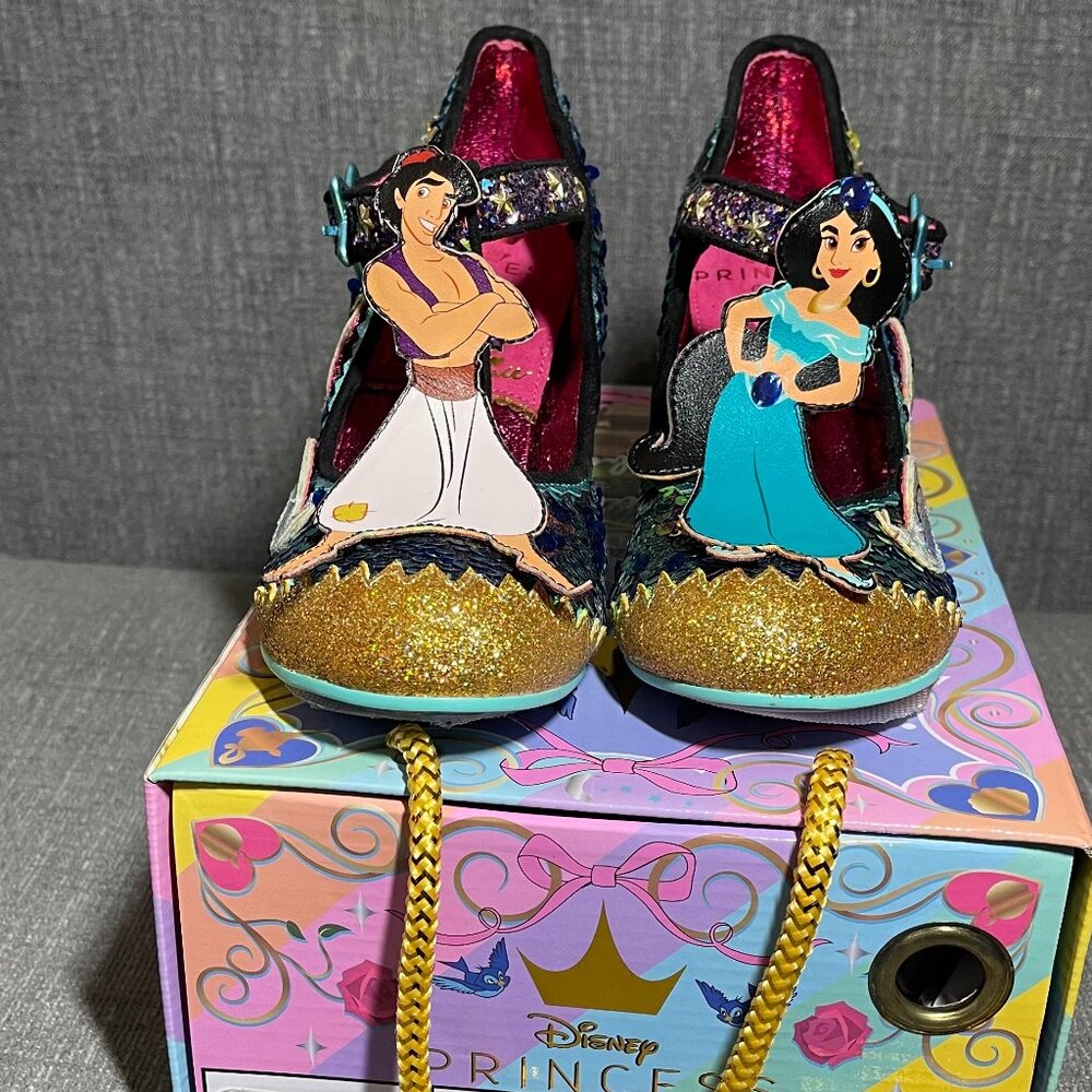Irregular Choice X Disney Princess A Whole New World Heels 6.5